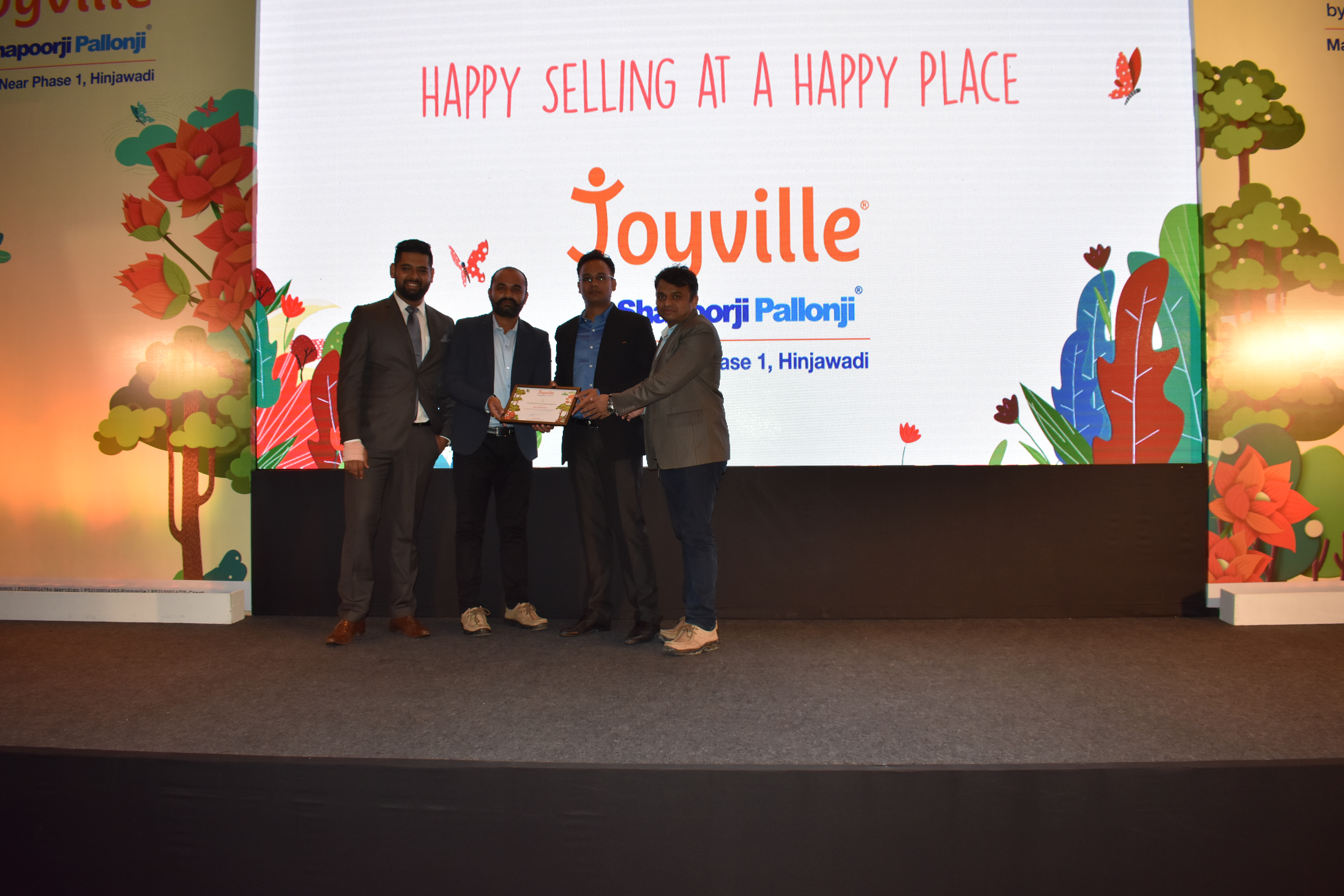 Award from Joyville Homes